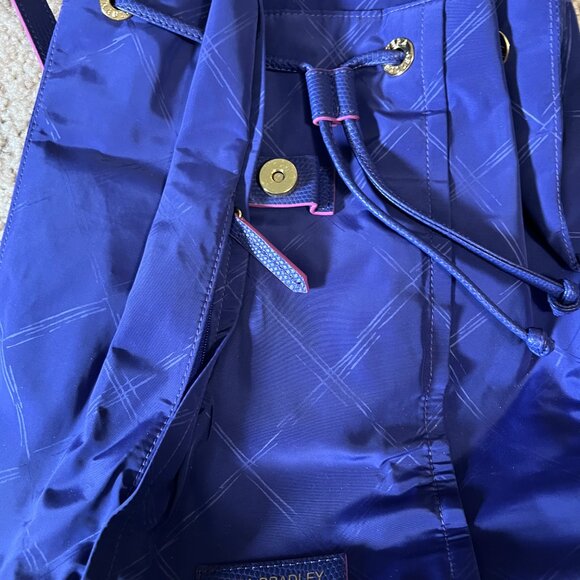 Vera Bradley Preppy Poly Backpack, Violet - Picture 2 of 7